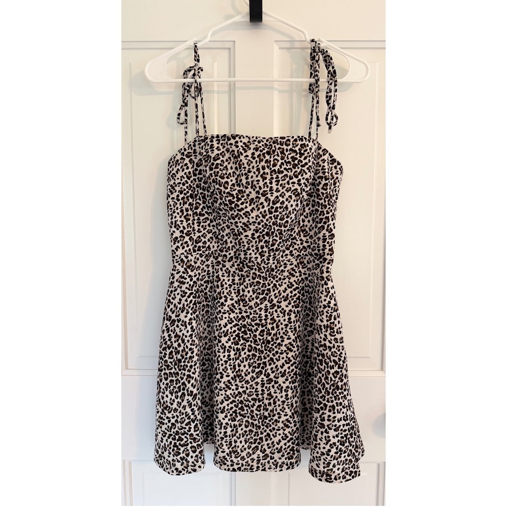 Princess Polly Leopard Cocktail Dress US 4